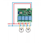 Tuya Smart Wifi Mini Role 4 Kanal kuru kontak Çıkış