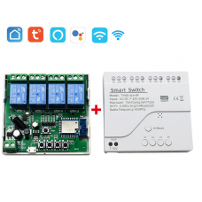 Tuya Smart Wifi Mini Akıllı Role 4 Kanal 7-32 VDC